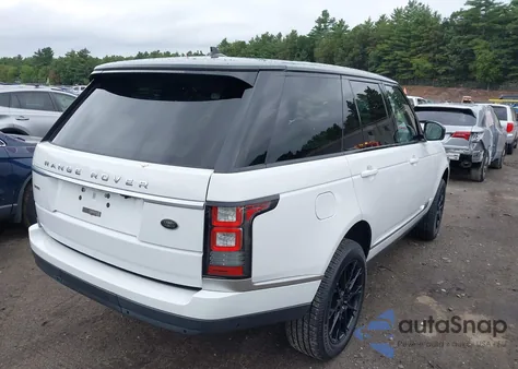 2016 Land Rover Range Rover 3.0L V6 Supercharged Hse из США, поврежденный, VIN SALGS2PF4GA287502